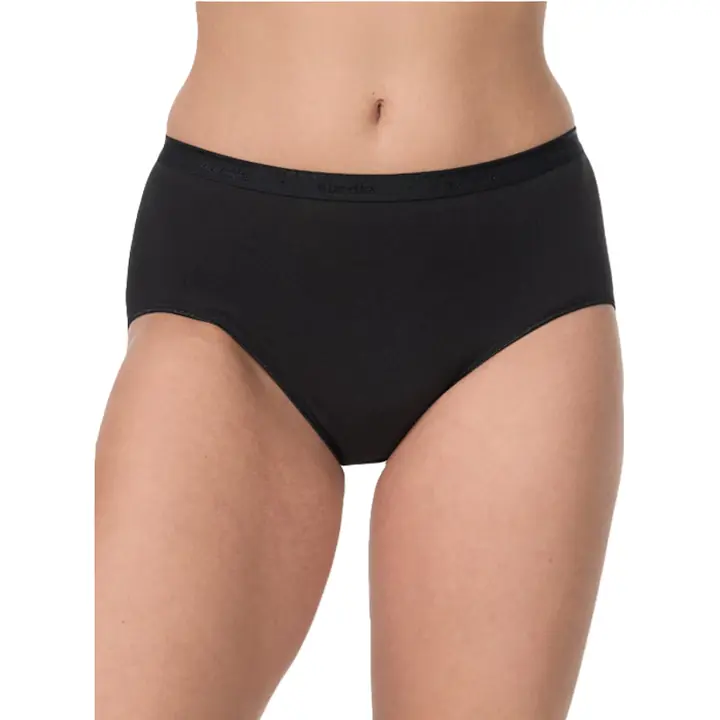 NUR DIE COTTON MIDISLIP - black - Master