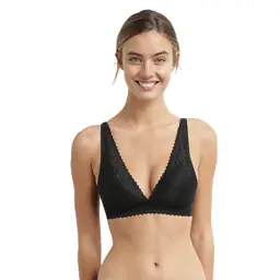 DIM TRIANGLE SOFT PADDED BRA - black - Master