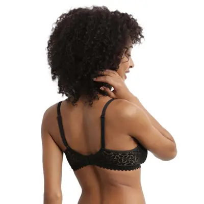 DIM DAILY DENTELLE WIREFREE SOFT CUP BRA - black secondary image