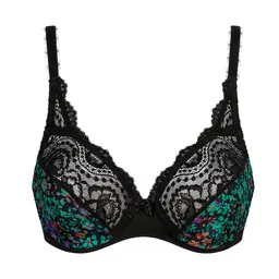 PLAYTEX FLOWER ELEGANCE UNDERWIRED BRA - black - Master