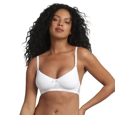 PLAYTEX RCS WIREFREE PADDED BRA - white primary image