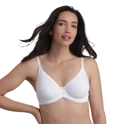 PLAYTEX RCS UNDERWIRE PADDED BRA - white primary image