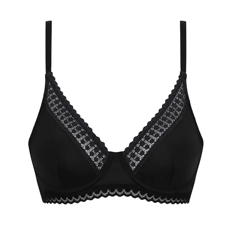 DIM DAILY MICRO FOULARD BRA - black - Master