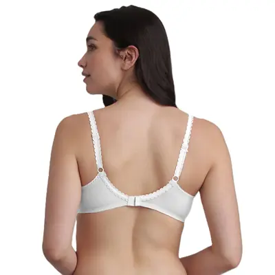 PLAYTEX RCS FLOWER ELEGANCE UNDERWIRE BRA - white secondary image