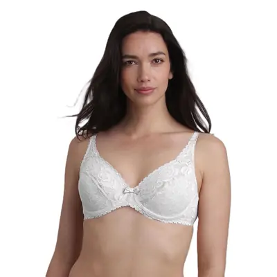 PLAYTEX RCS FLOWER ELEGANCE UNDERWIRE BRA - white primary image