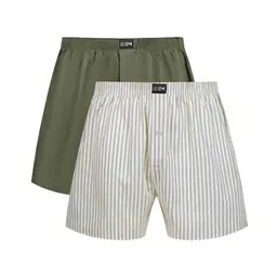 DIM COTTON STRETCH LOOSE BOXER 2x - grey - Master